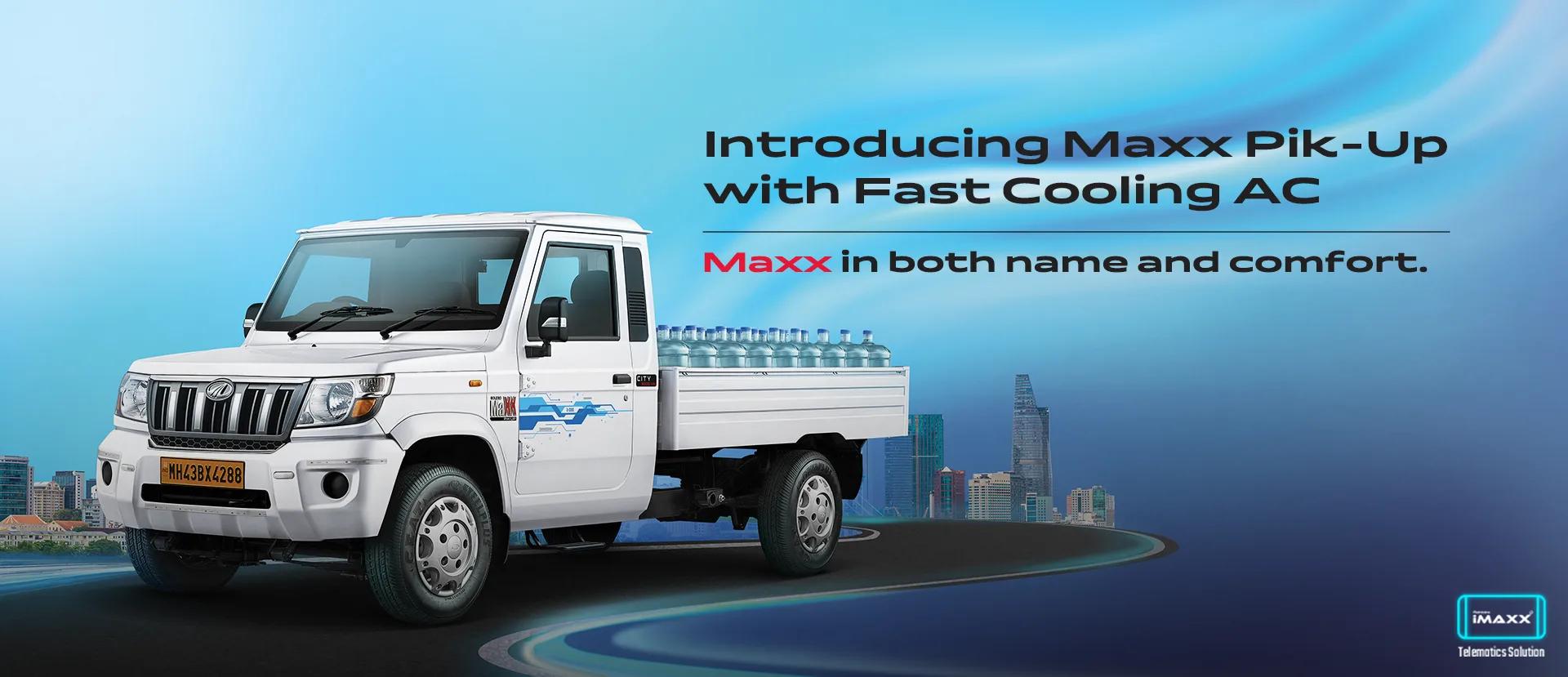 Mahindra Bolero Maxx Pik-Up City — LP-1920x745