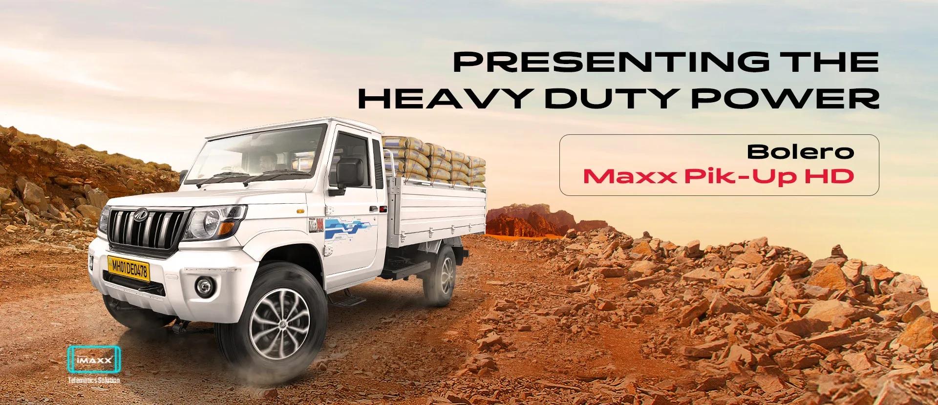 Mahindra Bolero Maxx Pik-Up HD — LP-1920x745