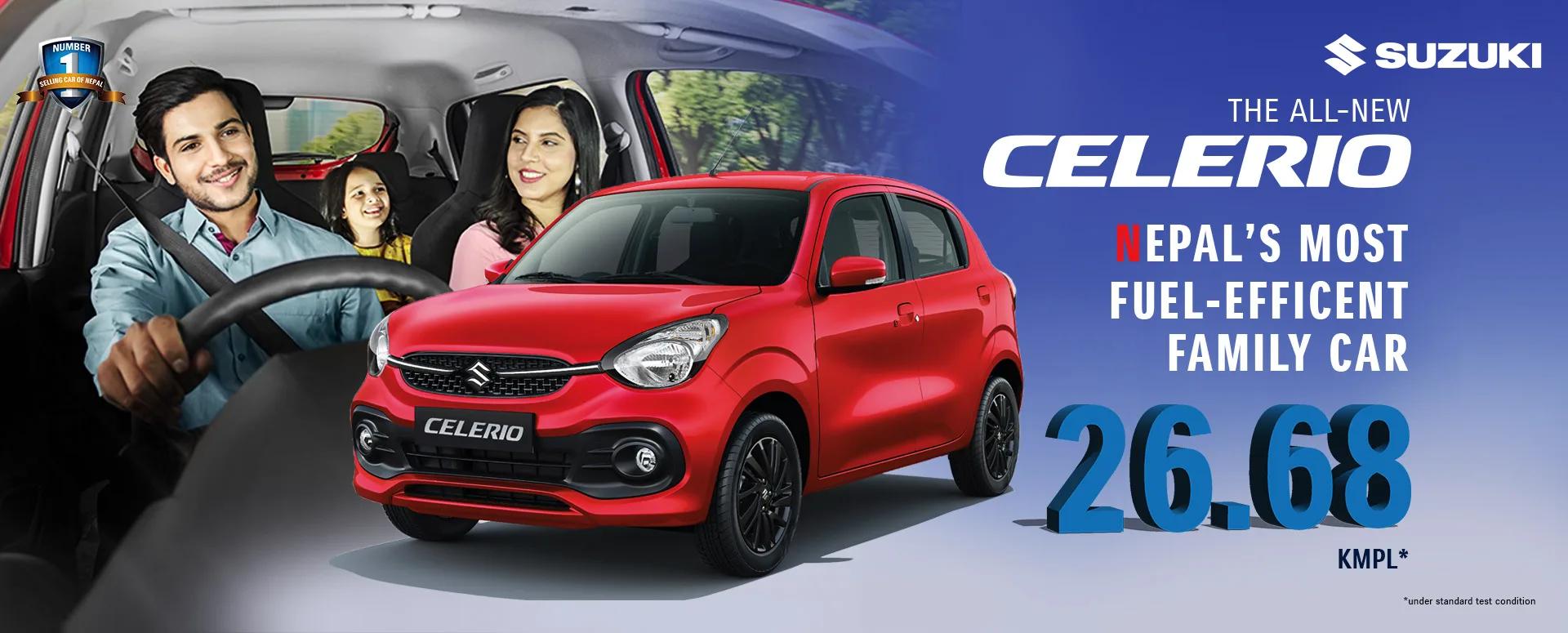 Suzuki Celerio - Price in Nepal